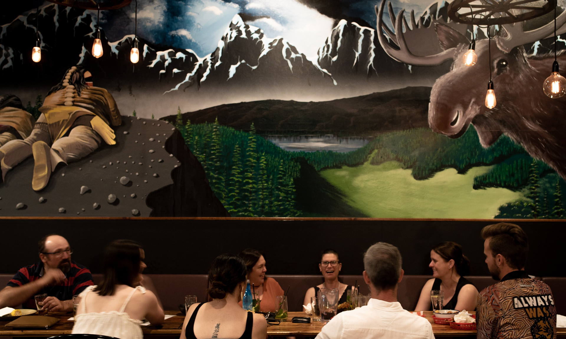 The Corporate Moose venue interior